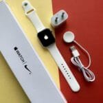 Aoole Iwatch Series 7 White Color Apple Logo